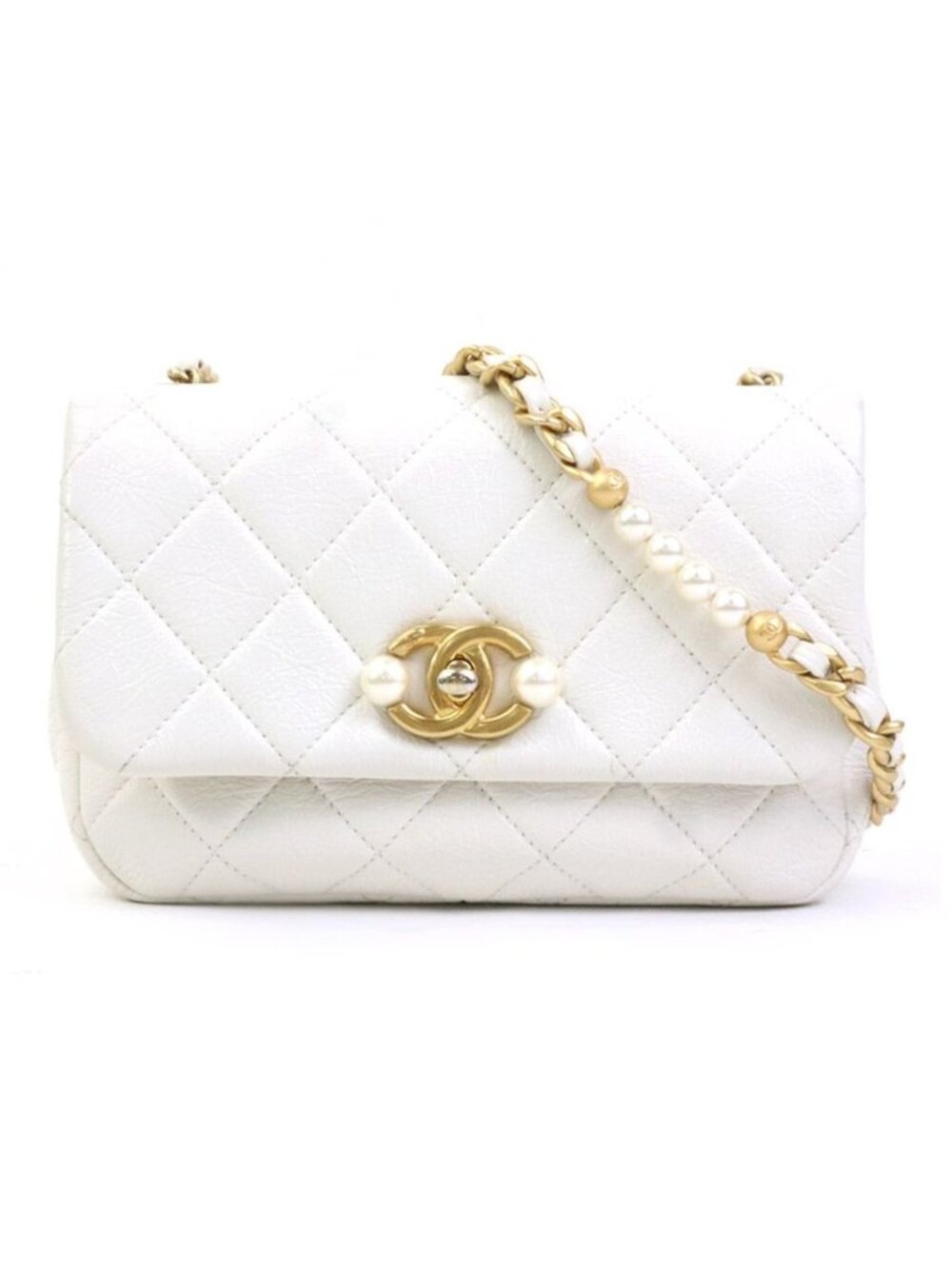 Chanel Shoulder Bag Cream